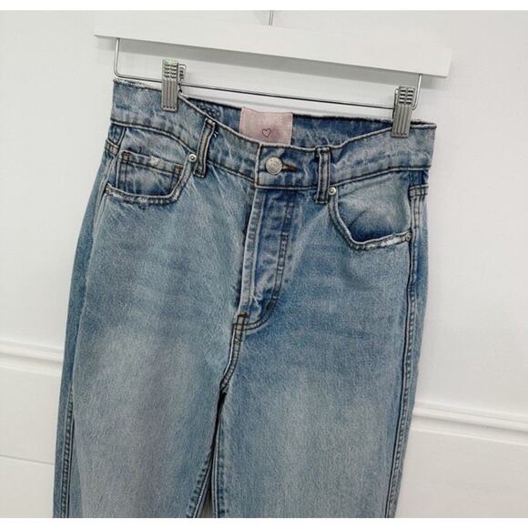 Women’s Revice Light Wash Distressed Straight Leg Jeans 26 - Picture 3 of 7